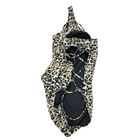 Leopard Side Cutout One Piece Fashion Nova - Picture 4 of 14
